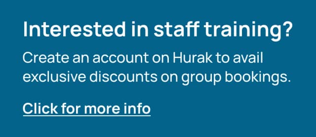 Register with Hurak to claim group discounts on the Working at Heights course and streamline your staff training