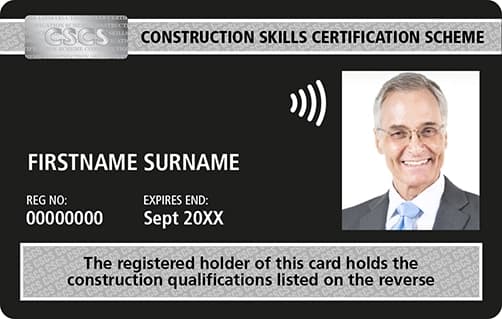 CSCS Black card - Managers